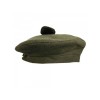 Plain Olive Scottish Hat